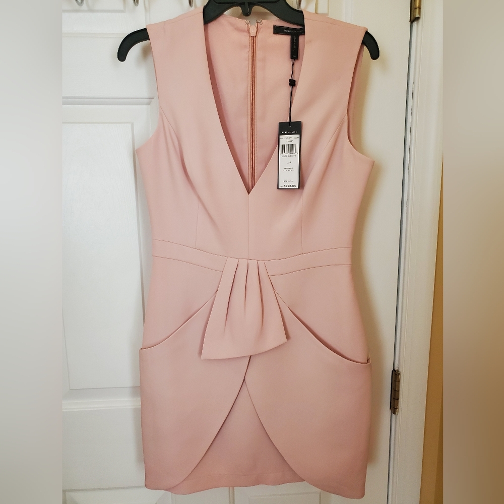 BCBG Pink dress, Size 6 (NWT)
